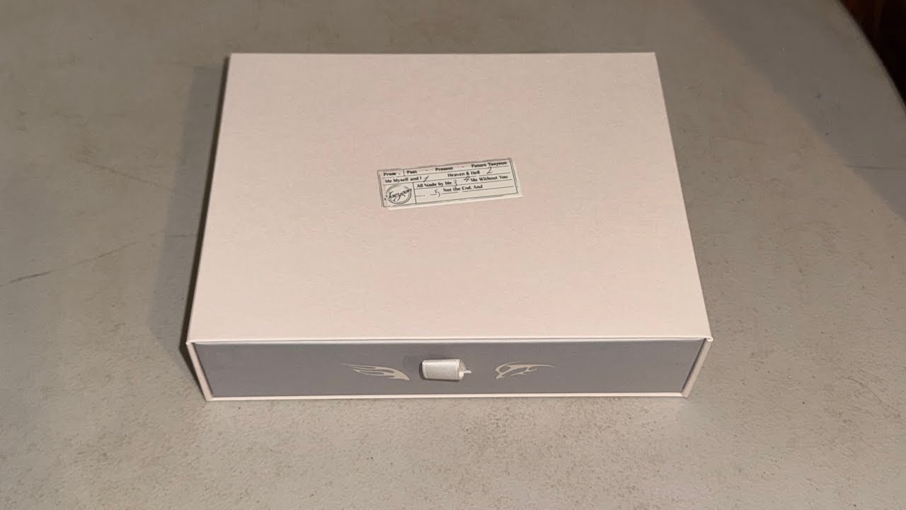 Taeyeon The Tense Memory Box Blu Ray Unboxing