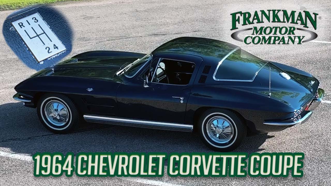 1964 Chevrolet Corvette Coupe | C2 Sting Ray | 327 V8, 4-Speed Manual | Classic American Muscle Car