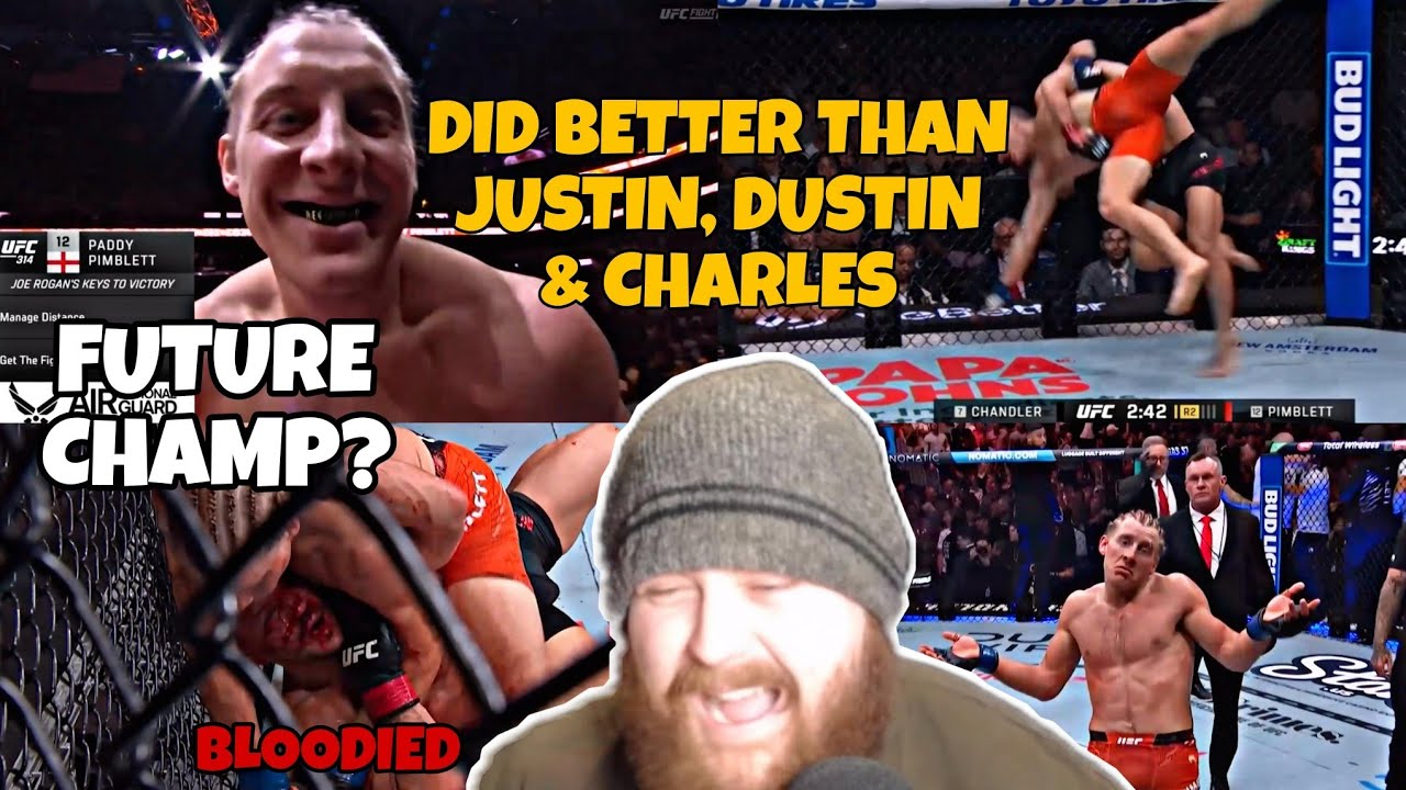 MMA GURU goes WILD as Paddy Pimblett DOMINATES Michael Chandler 🔥