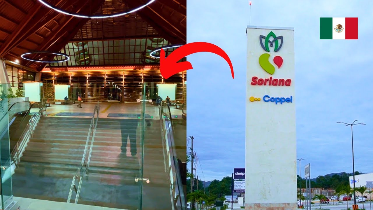Haitiano visita la estación del Tren Maya y una nueva Plaza en Palenque, Chiapas 🇲🇽✈️🚊