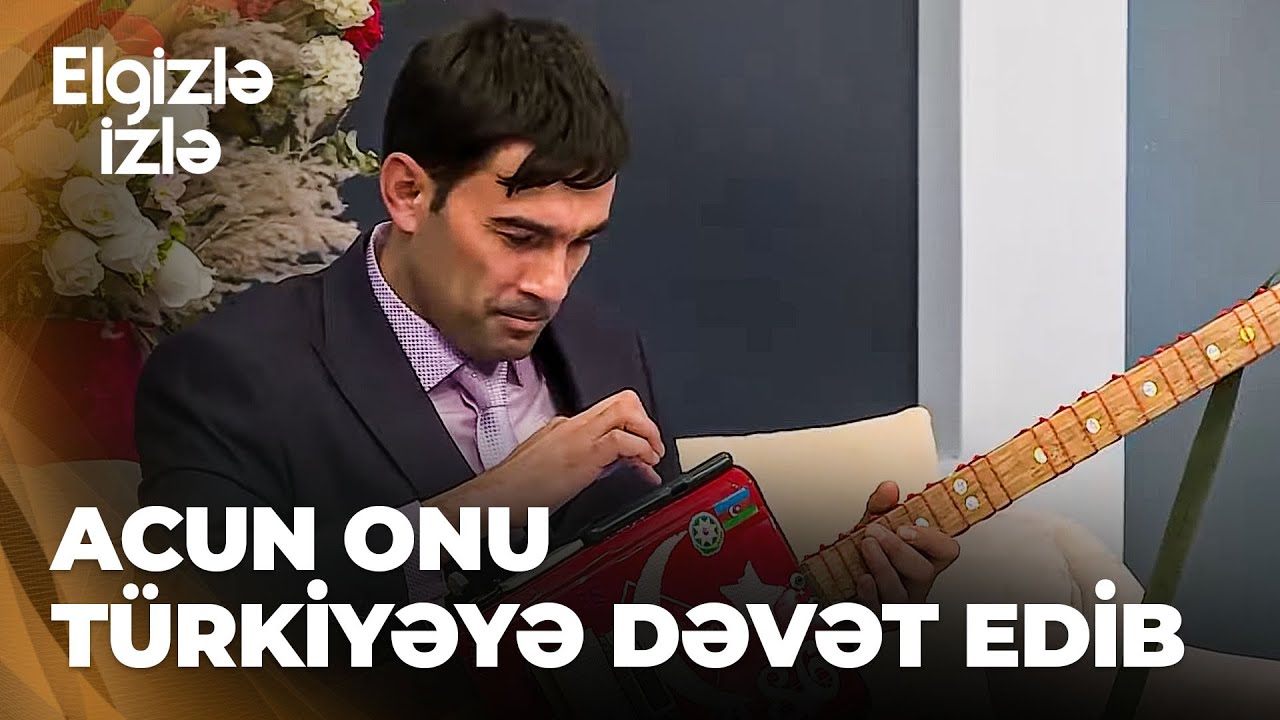 Elgizlə izlə | İmkansızlıqdan özünə yağ qabından gitara düzəldən Natiq studiyaya gəldi
