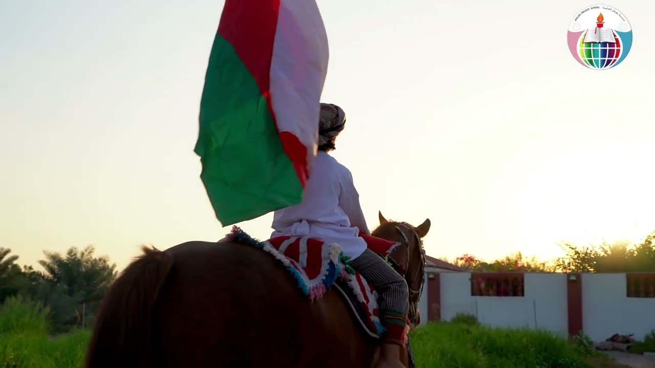 #عمل مدرسة جعلان الخاصة للعيد الوطني 52 المجيد