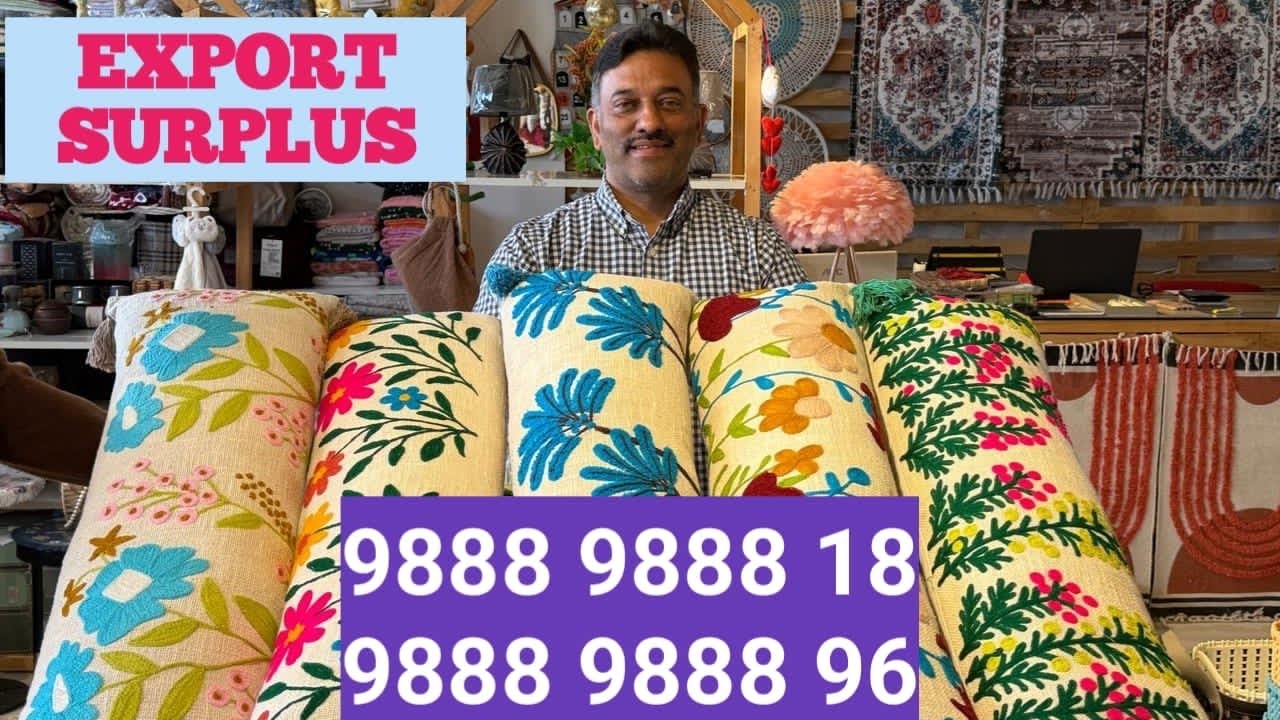 Export surplus kitchen towel napkins cushion pillow bedsheet rugs wholesale lot handloom home decor