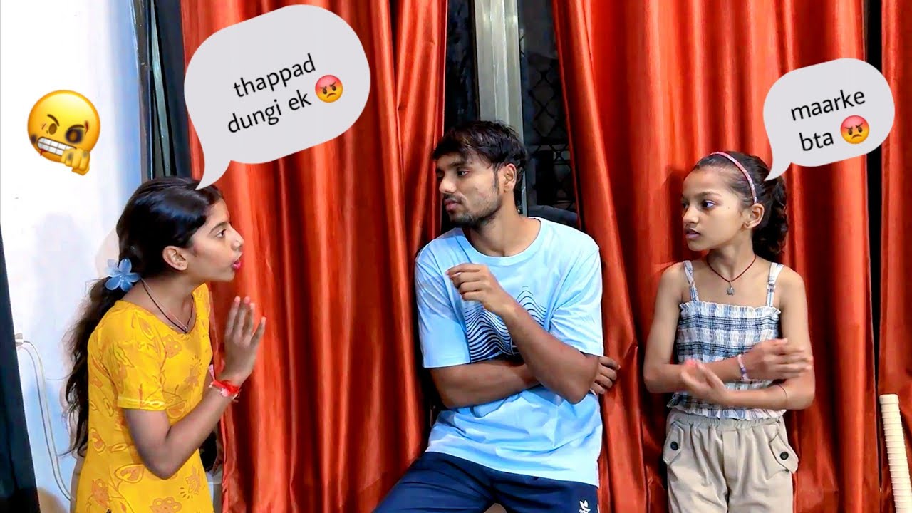 Khushi or Vaishnavi Ladne Lag Gye 😡 kiski galti h dono Marne lag gye 😱