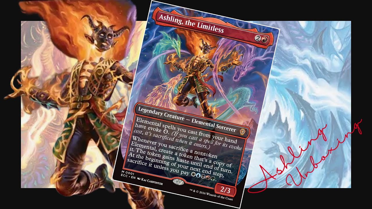 ASHLING IS S-TIER! 🔥 Dance of the Elements Precon Unboxing 