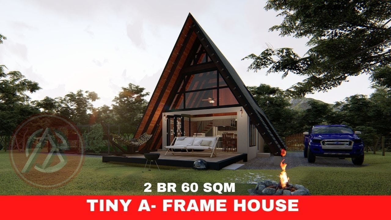 TINY A-FRAME HOUSE  60sqm   | ARKIPEACE