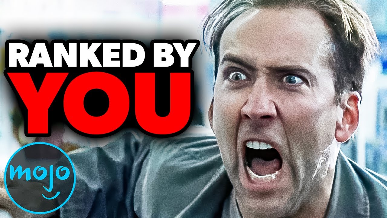 Top 10 Nic Cage Movies FanRank