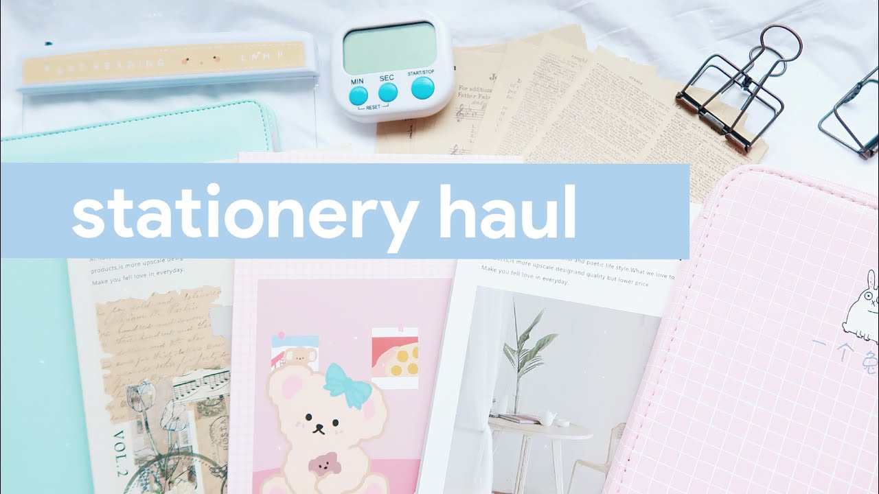 🚌 Stationery Haul AliExpress Jianwu