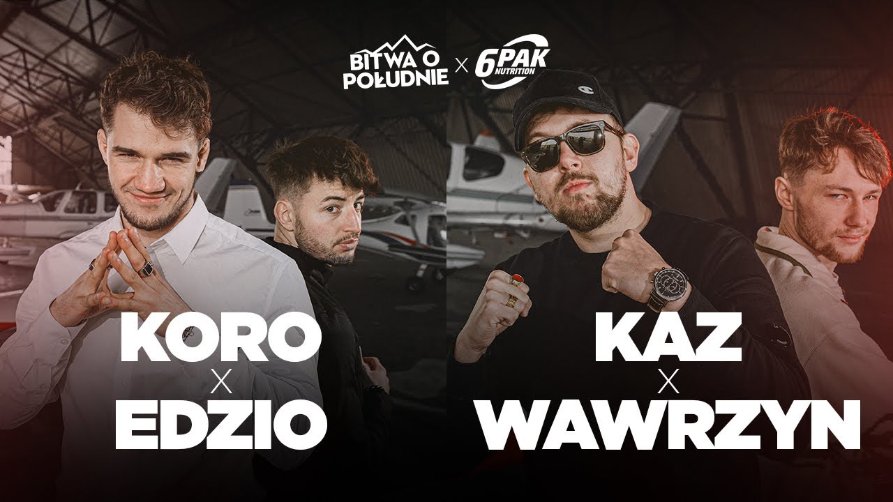 KORO x EDZIO vs KAZ x WAWRZYN | BOP2vs2 by 6PAK (GRUPA B)