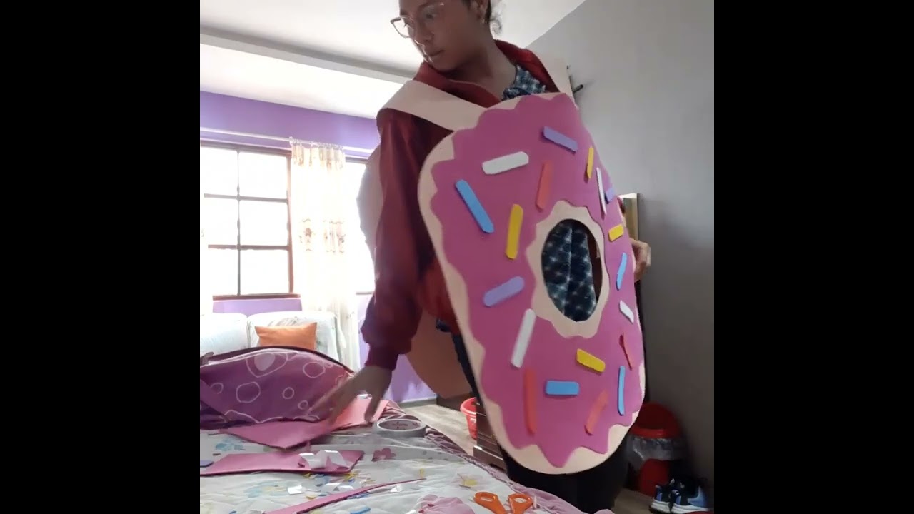 Como hacer un disfraz de dona y mi mala suerte al emprender