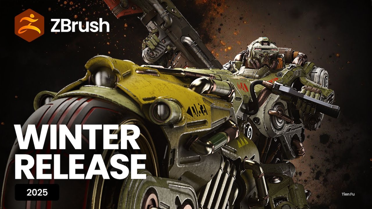 ZBrush 2026.1 is OUT NOW - See What's New!