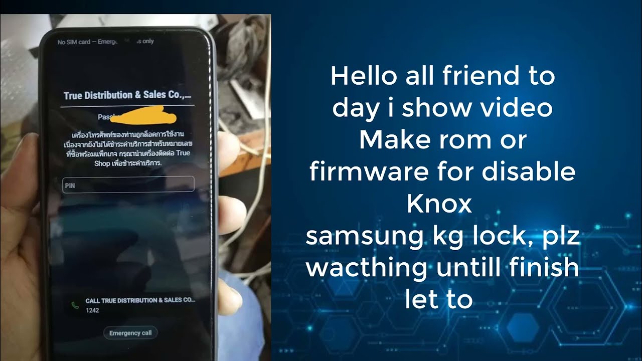 how to make rom or firmware for disable Knox samsung kg lock