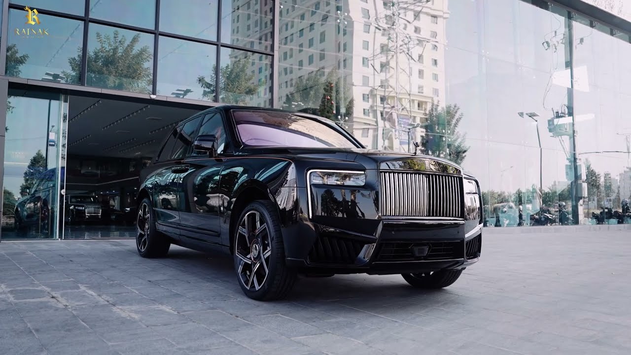 2025 Rolls Royce Black Badge Cullinan Series ii - King of Luxury SUV Detail | 4K Cinematic