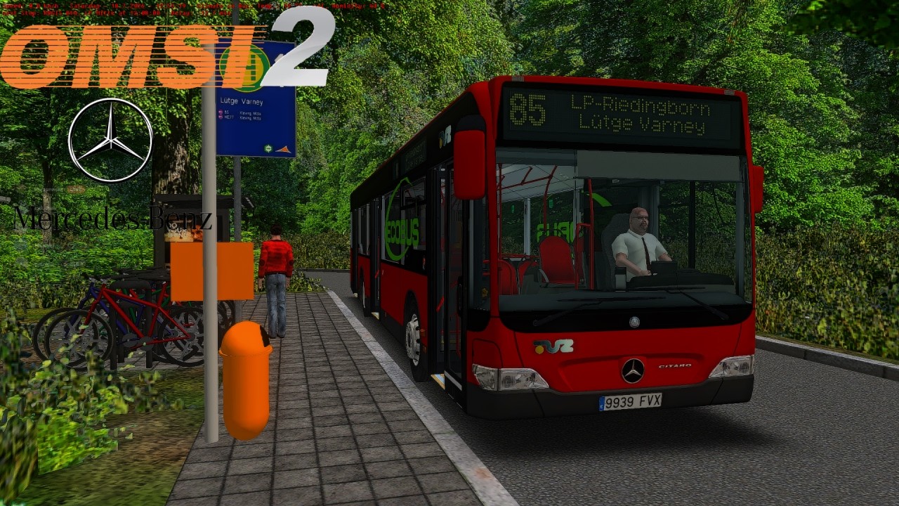 Omsi 2 - STÄDTEDREIECK21 V2 - Line 85 - Mercedes Benz Citaro  Facelift