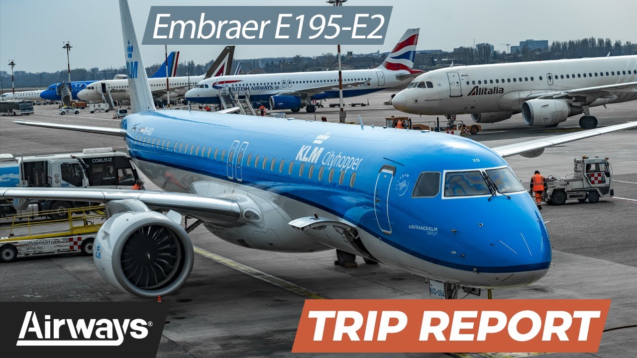 KLM E195-E2 Trip Report | LIN - AMS