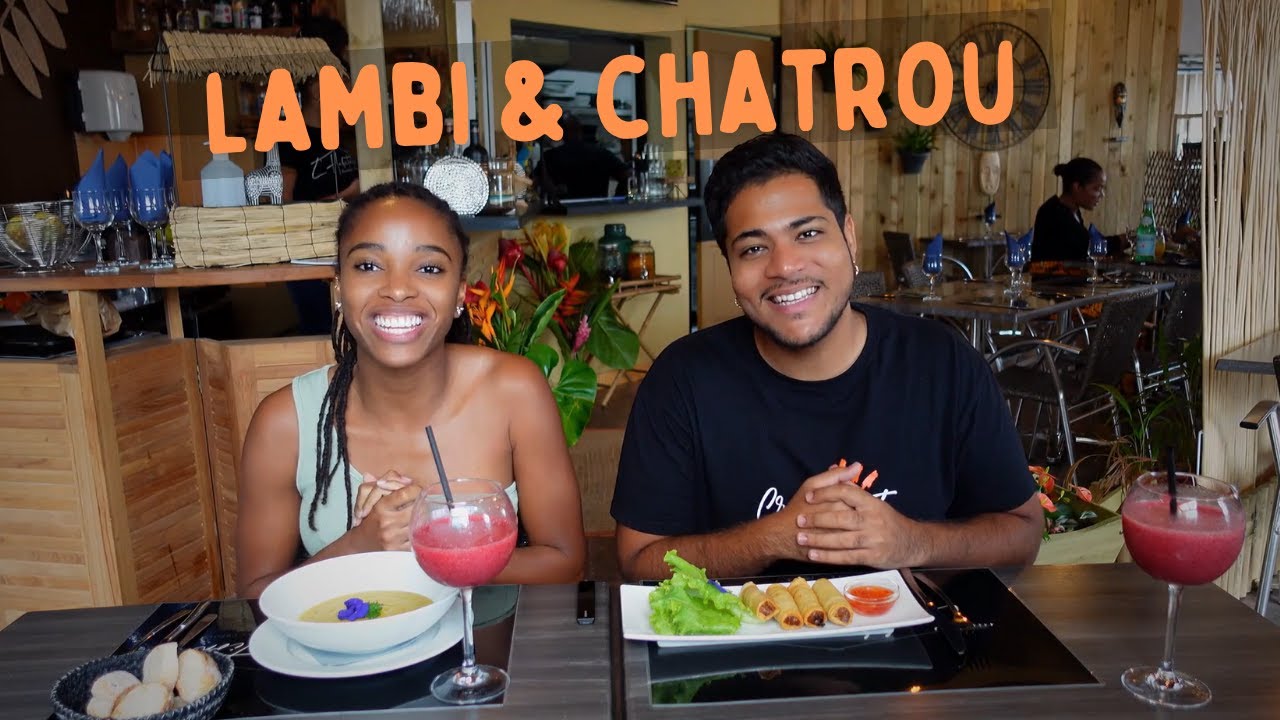 GUADELOUPE VLOG #35 : JAMAIS GOÛTER UN LAMBI COMME CA ! CE RESTO MODERNISE LES PRODUITS ANTILLAIS !