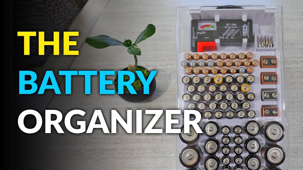 This Battery Organizer Holds Up To 93 Batteries