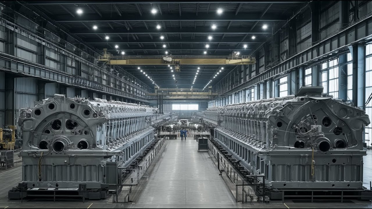 How Hundreds Of Millions Of Cylinder Heads Are Made Every Year. Modern Technology In Mass Production