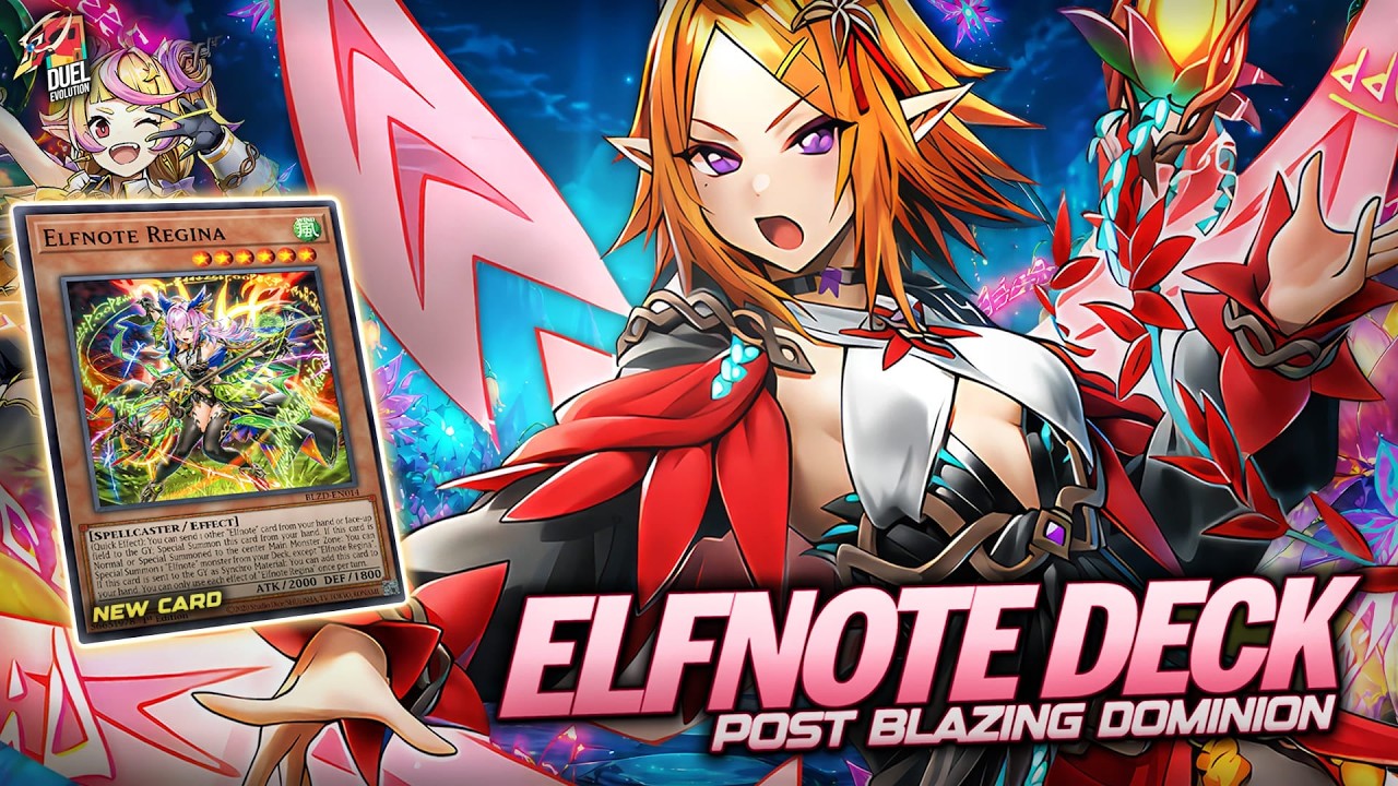 Колода Elfnote после Blazing Dominion | MDPRO3 | Повторы и список карт