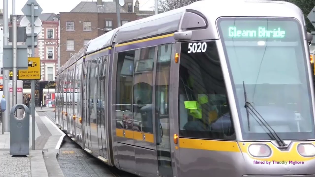 Luas - Light Rail in Dublin, Ireland - 2016