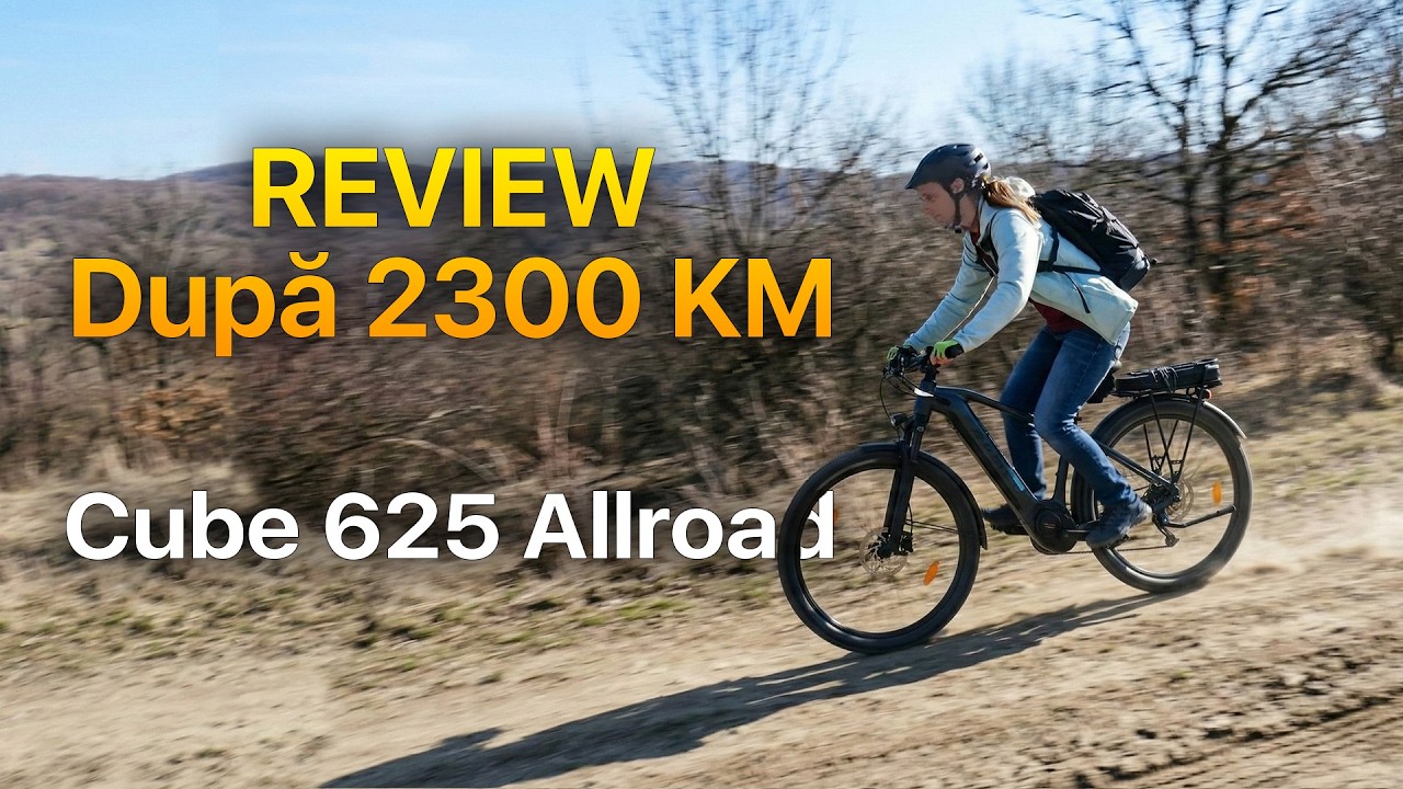 Review bicicletă electrică Cube Reaction Hybrid Performance 625 Allroad