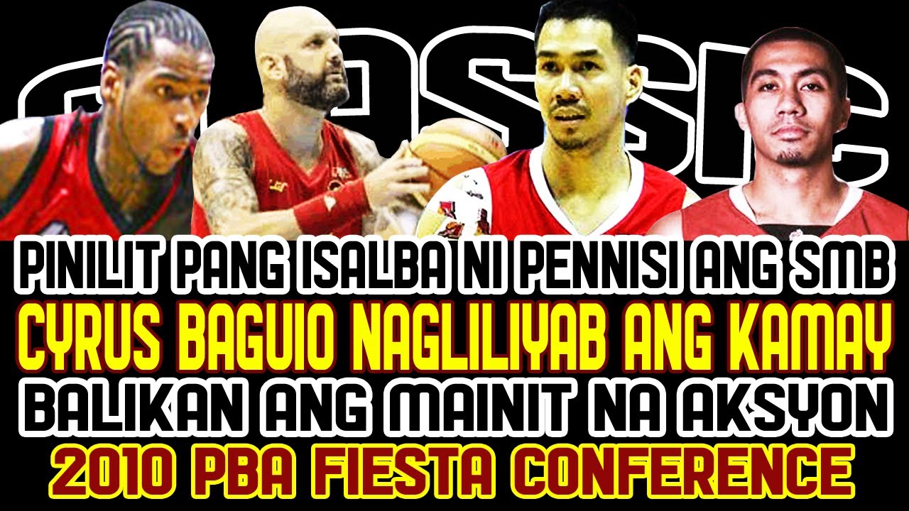 THROWBACK: 2010 GAME 6 PBA FIESTA CONFERENCE FINALS ALASKA VS SMB | MICK PENNISI GINAWA LAHAT SA 4TH
