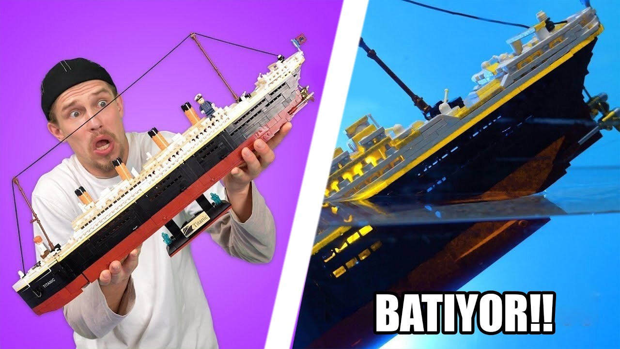 Lego Gemilerini Batırıyorum!