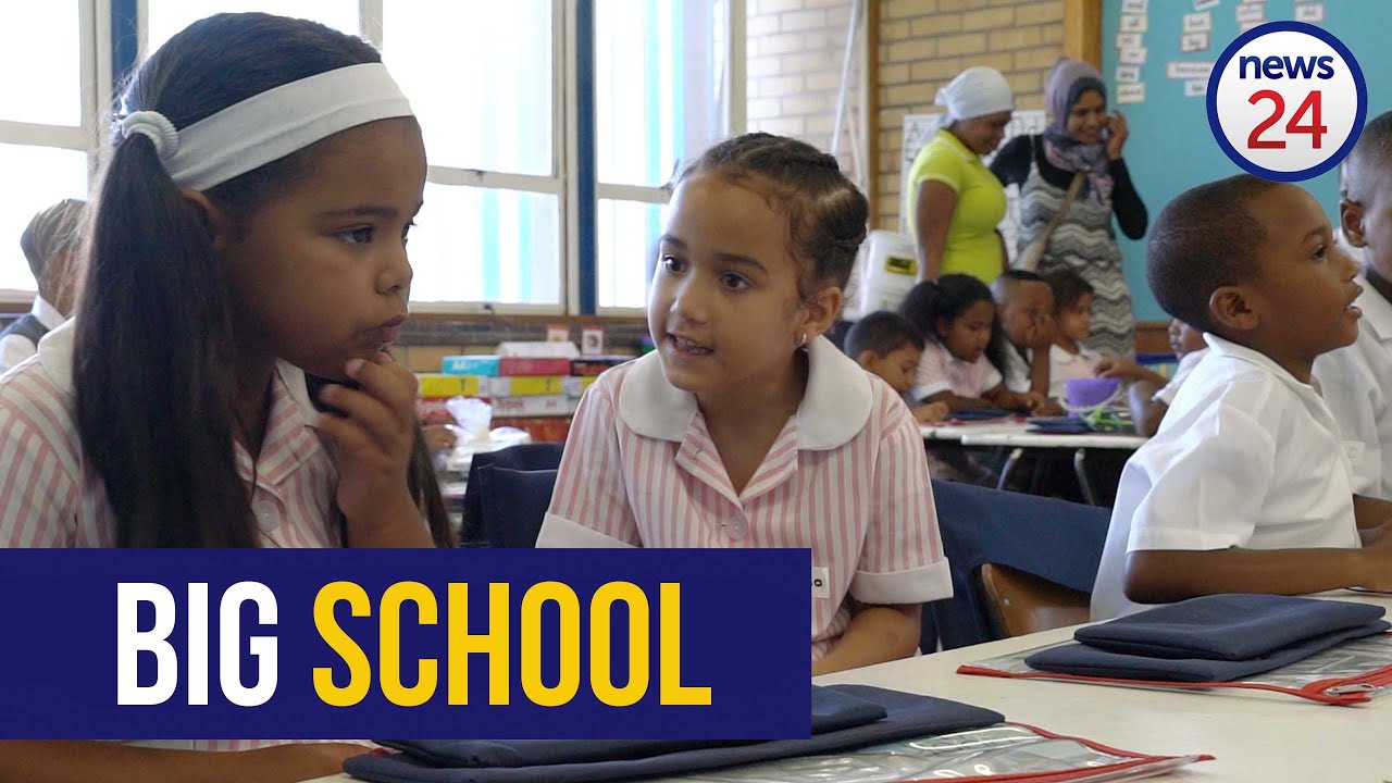WATCH | 'When I grow up, I want to be a grown up'- Big smiles as Grade 1 pupils start 'big school'