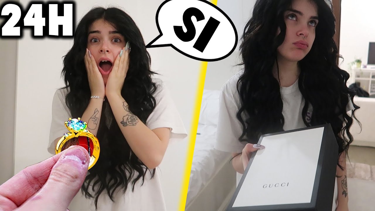 La mia ragazza dice per 24h di s&igrave;!!! *sposati?* - 24H Challenge