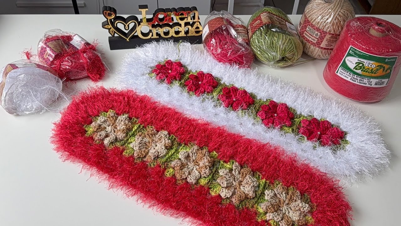 PASSADEIRA MARLUCE //um luxo com decore luxo , flor catavento e tulipas 119,90