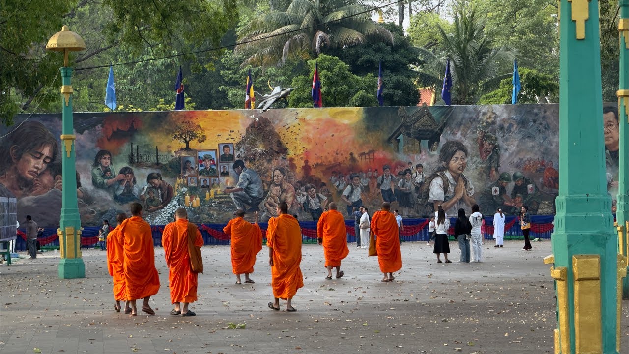 ស្អាតណាស់​ គំនូរ​សន្តិភាព​ កម្ពុជាត្រូវការសន្តិភាព​ ត្រូវការ​យុត្តិធម៌​សម្រាប់កម្ពុជា
