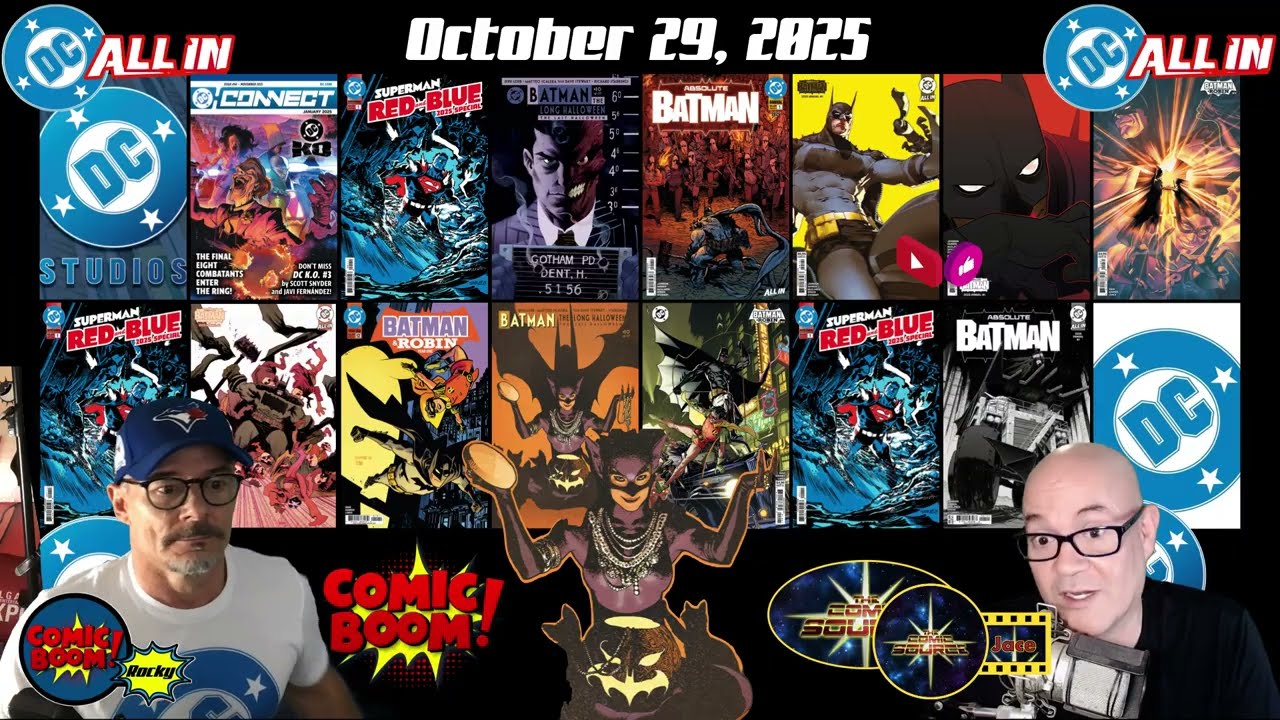 DC Comics - Oct. 29/25 - Absolute Batman Annual; Batman & Robin finale! Also Indie Comics overview!