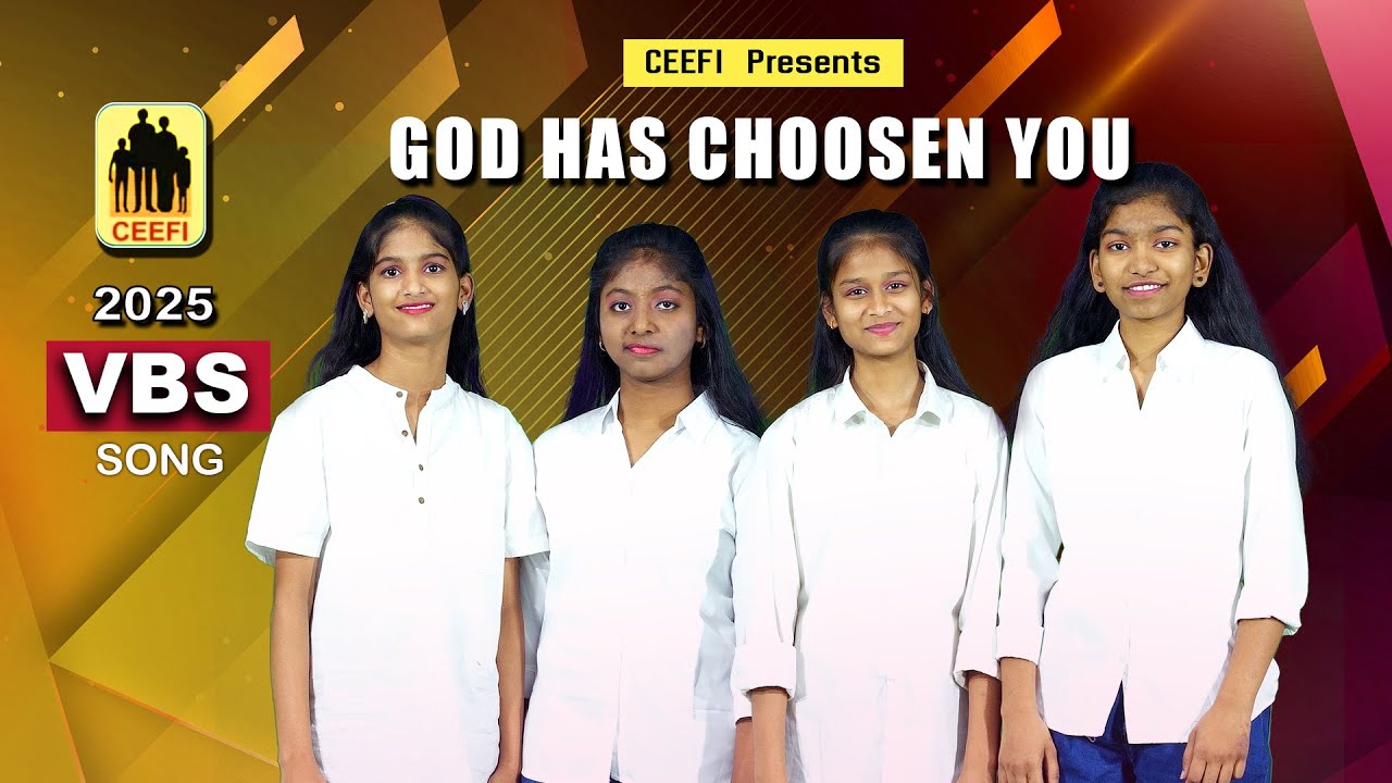 God has Chosen You ll Latest VBS English Action Song || VBS song || Sunday school song 2025