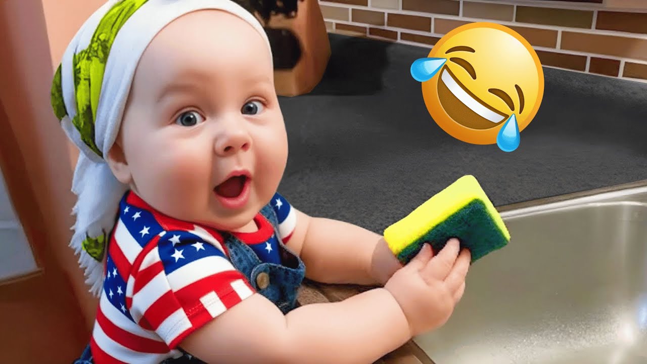 Реакции малышей, которые вас рассмешат 😂 Забавные видео с детьми