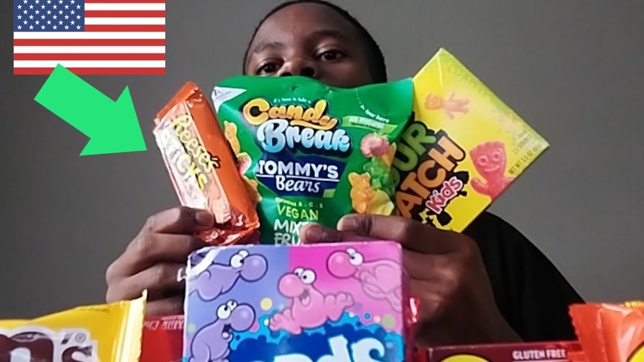 I TRIED AMERICAN CANDY!