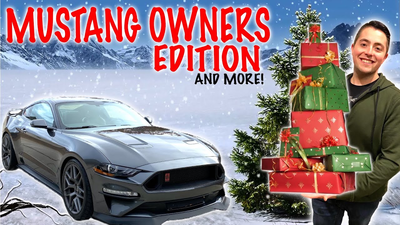 Top 5 Holiday Gift Ideas For Mustang Owners!