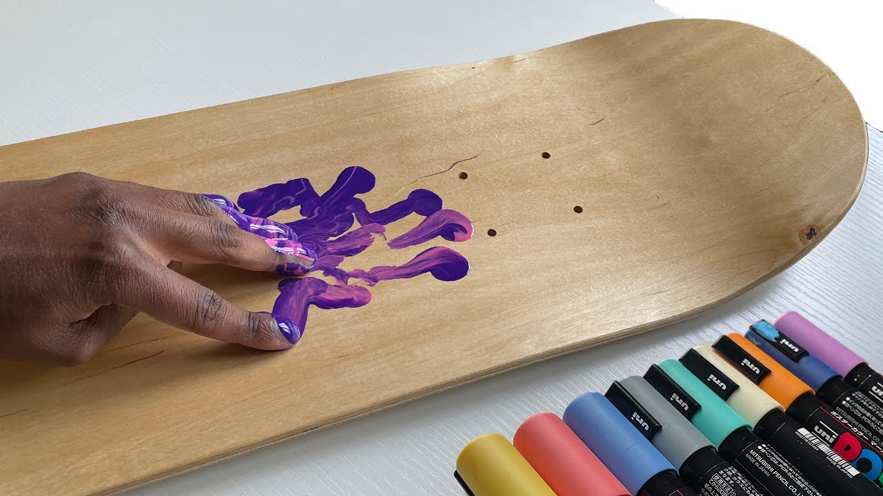 Can I PAINT My SKATEBOARD DECK or Nah?! 👀🛹