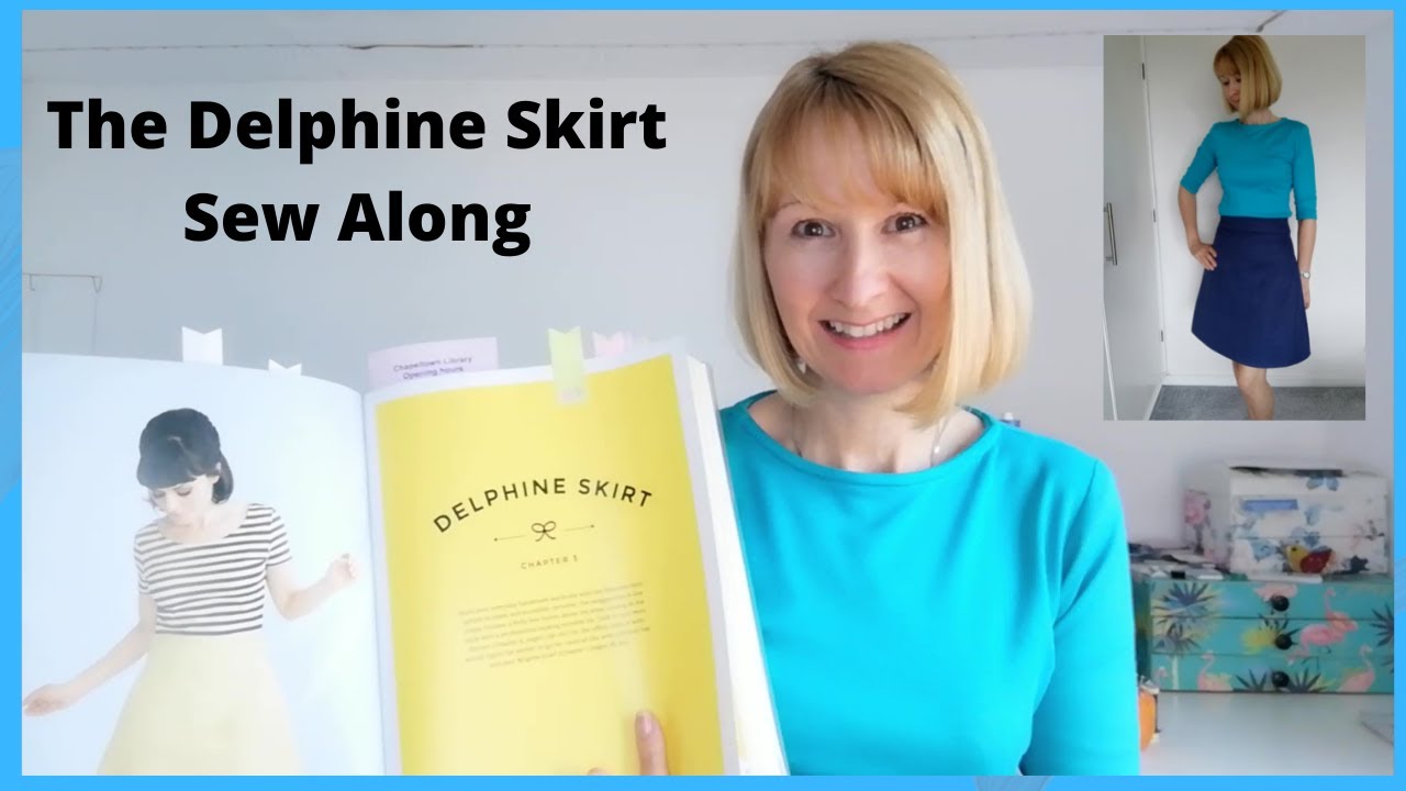 The Delphine Skirt Sew Along, Sewing Tutorial  from Tilly Walnes Love at First Stitch