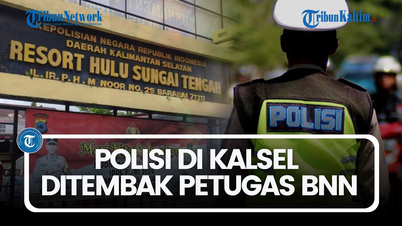 Polisi di Kalsel Ditembak Petugas BNN saat Penggerebekan Narkoba