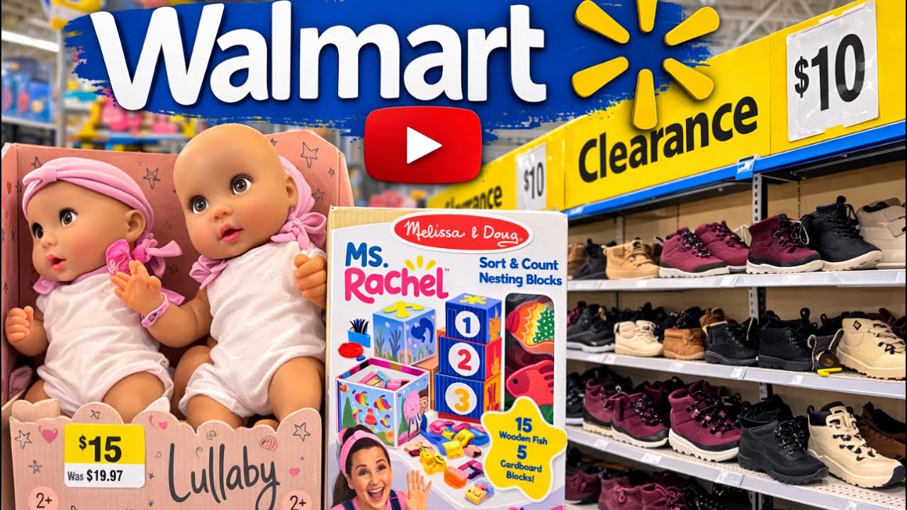 Huge Walmart Clearance! Ms. Rachel Toys on Sale & My Walmart Shopping Haul