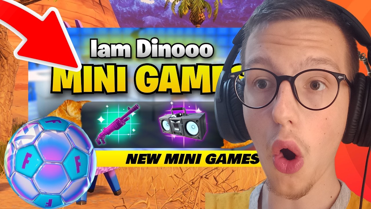 🔴LIVE - IGRAMO NAJJACE MINI IGRE NA BALKANU! I Code iam.dino 🔴