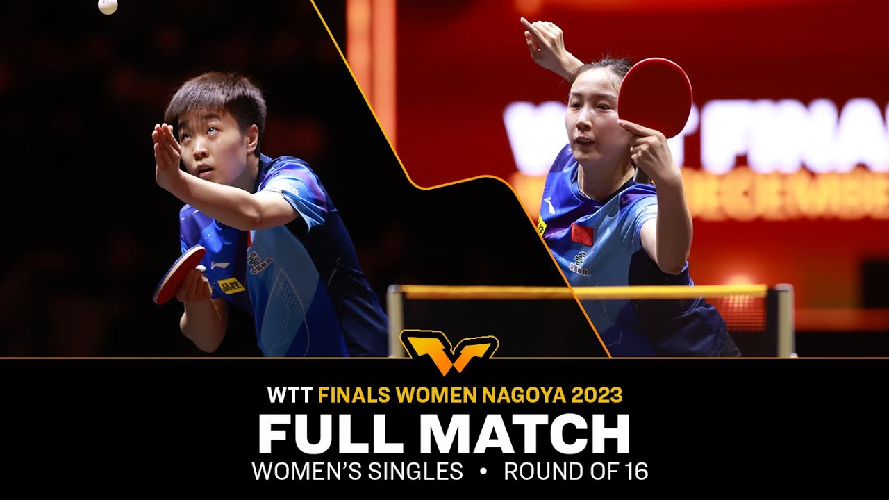 FULL MATCH | QIAN Tianyi vs ZHANG Rui | WS R16 | #WTTNagoya 2023