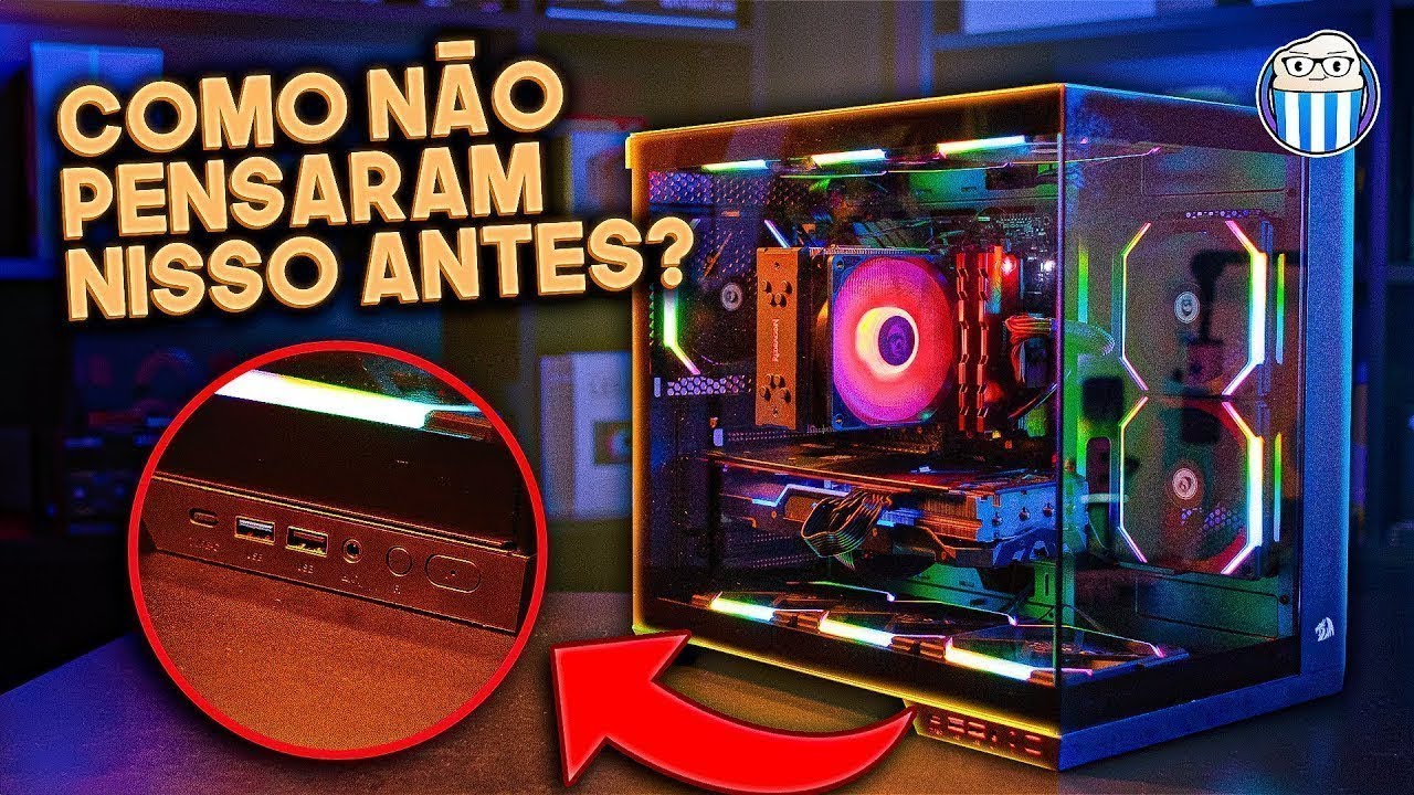 ESSE É O MELHOR GABINETE AQUÁRIO CUSTO-BENEFÍCIO! - Redragon Wideload Pro C604 PRO (Review)