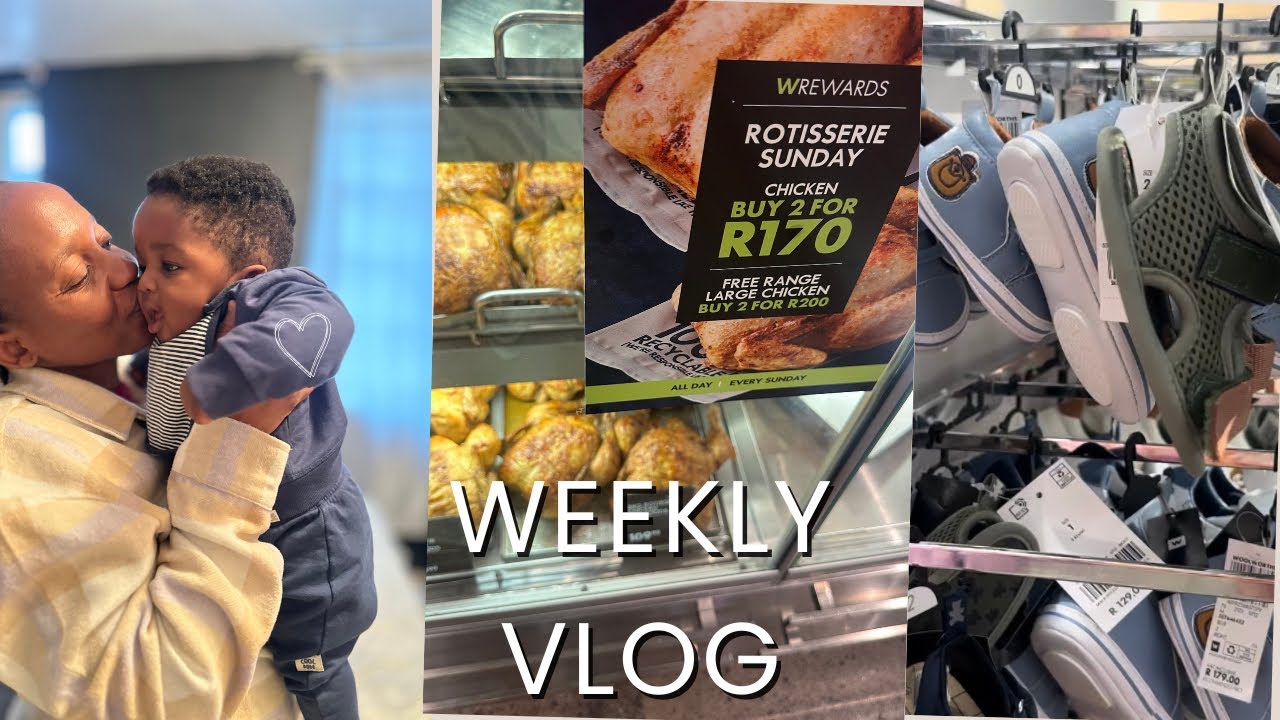 WEEKLY VLOG|Unboxing Thema mirror|Cook with me|Woolies Baby