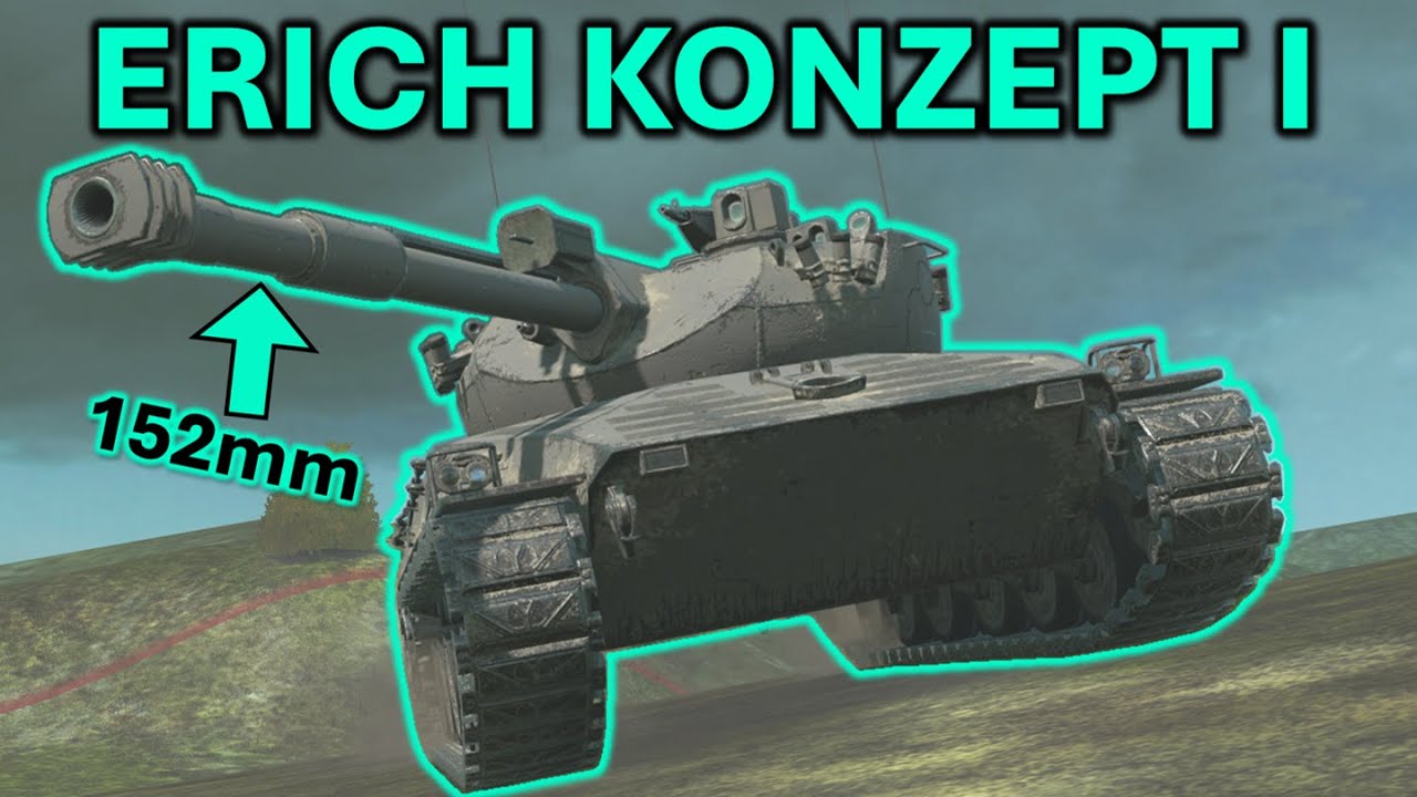 НОВЫЙ АВТОЗАГРУЗЧИК 152 мм: Erich Konzept I | WoT Блиц