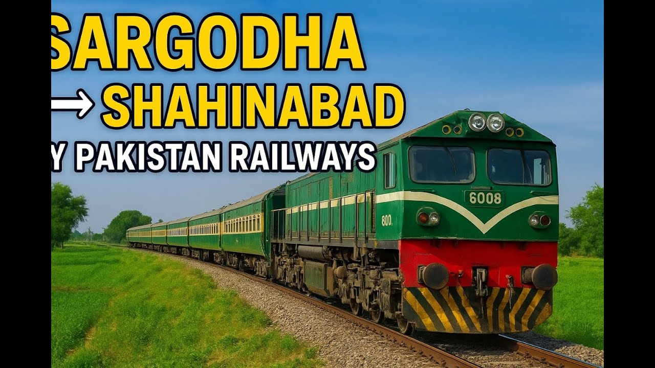 Chalo Sargodha as shahinabad ||Trainz simulator 2019