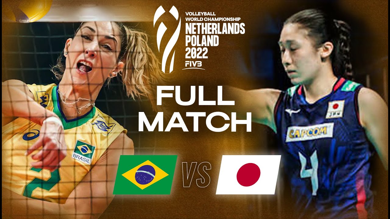 Brazil 🇧🇷 vs. Japan 🇯🇵 - Women's World Championships 2022 | Full Match - Volleyball