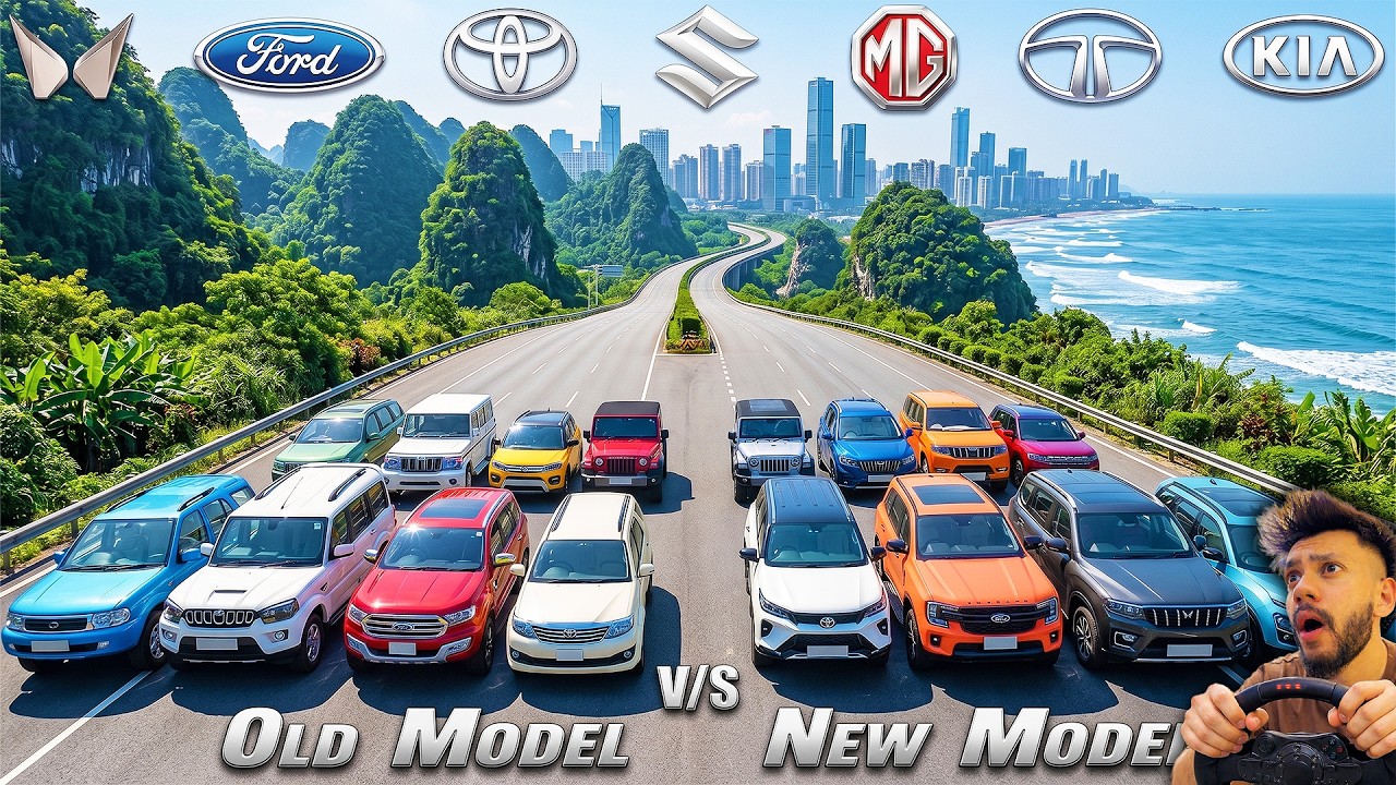GTA 5 NEW POWERFUL🚀 INDIAN SUVS VS OLD IS GOLD🔥 SUVS DRAG RACE CHALLENGE |GTA 5 ABHISHEKKZ GAMING