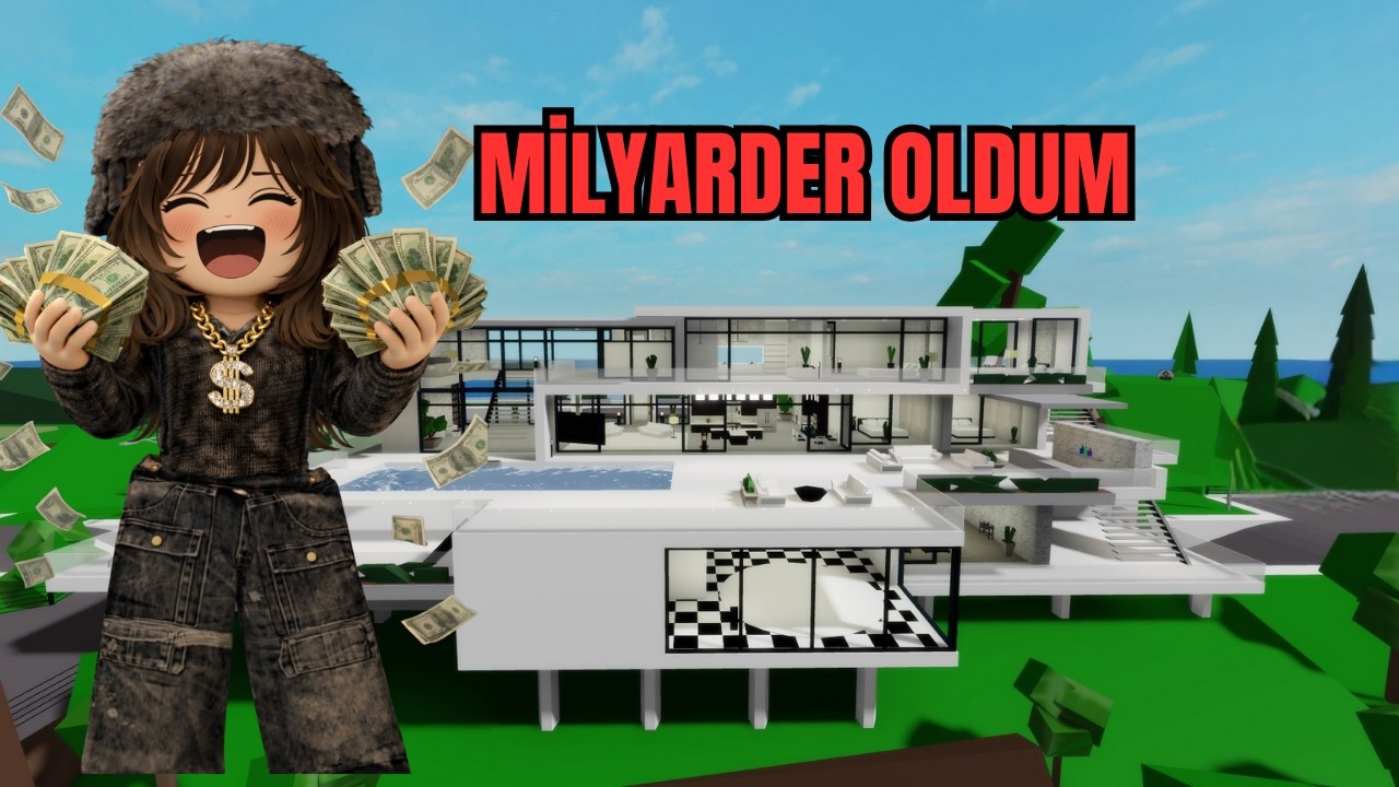 ZENGİN KIZ FAKİR OLDU VE ÇALIŞIP MİLYARDER OLDU!! Brookhaven RP