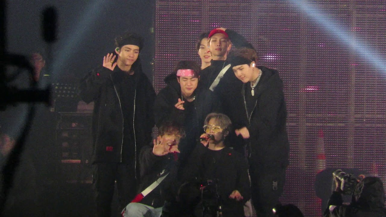 191029 방탄소년단 스픽유어셀프 파이널 (BTS SYS FINAL in SEOUL) Ending RM focus